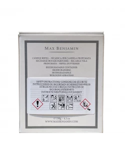 Italian Apothecary Luxury Natural Candle Refill Max Benjamin