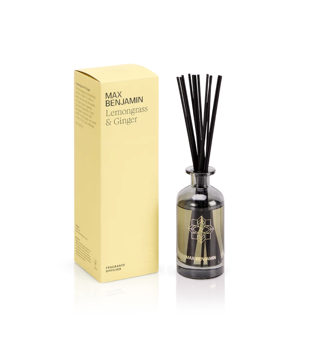 Lemongrass & Ginger Luxury Diffuser Max Benjamin