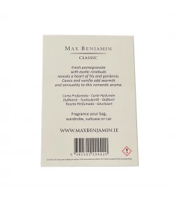 Бял Нар Луксозна ароматна карта Max Benjamin