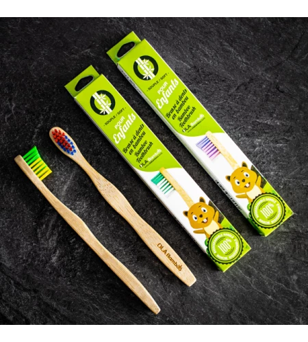 Kids toothbrushes OLA Bamboo