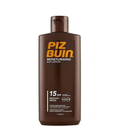 Moisturising Sun Lotion SPF 15, 200 ml, PIZ BUIN