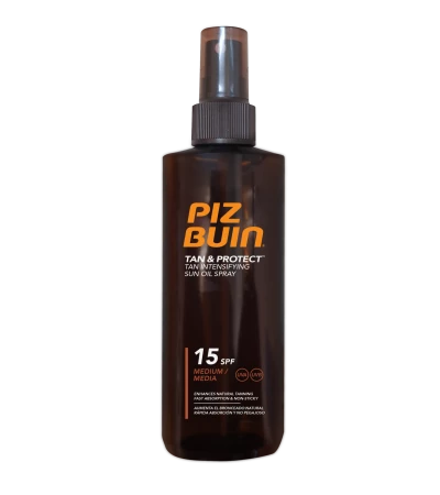 PIZ BUIN Tan&Protect Intensifying sun oil spray SPF 15 150 ml.