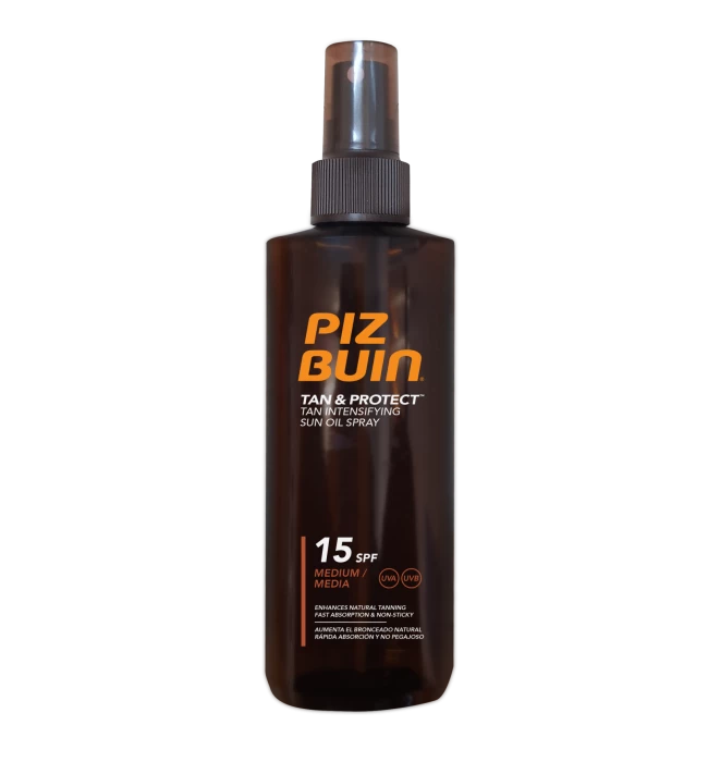 PIZ BUIN Tan&Protect Intensifying sun oil spray SPF 15 150 ml.