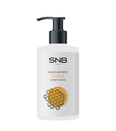 SNB Professional Лосион за ръце и тяло МЕД и МЛЯКО 250 мл.
