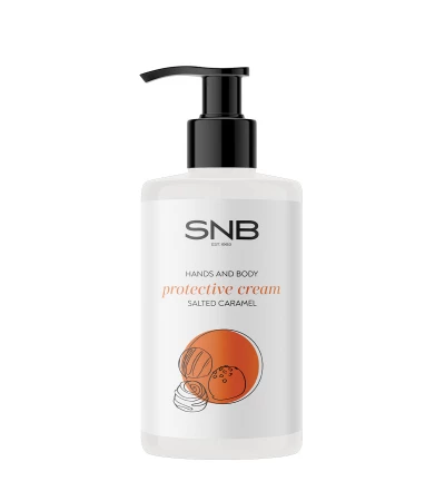 Protective Hands and body Cream Winter, Salted Caramel 250 ml, SNB Professional