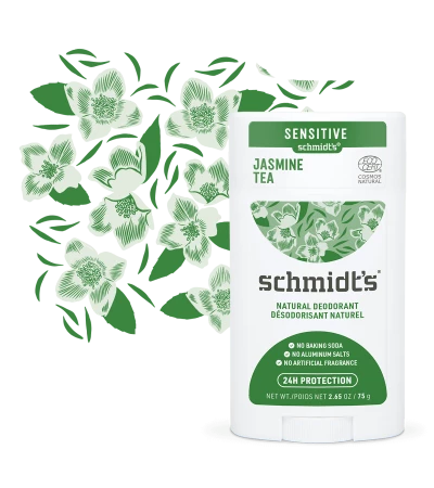 Natural Deodorant Jasmine Tea Schmidt's Naturals