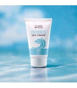 Bio Deo Cream Freshness Wooden Spoon, Organic Deodorant