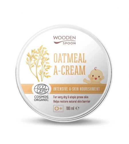 Organic Oatmeal A-Cream WOODEN SPOO ...