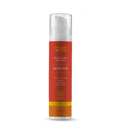 Bio After Sun Oil 100 ml, Wooden Spoon