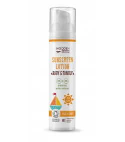 Слънцезащитен лосион "Baby&Family" SPF30 WOODEN SPOON 100 мл.