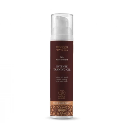 Bio Tanning Oil, 100 ml, Wooden Spoon