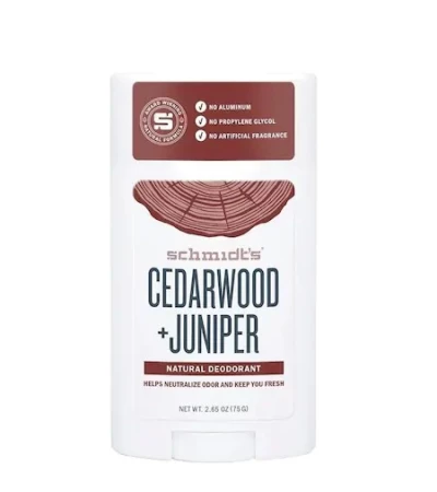 Natural Deodorant Cedarwood Juniper Schmidt's Naturals
