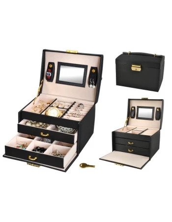 Jewelry box Beautylushh, Black
