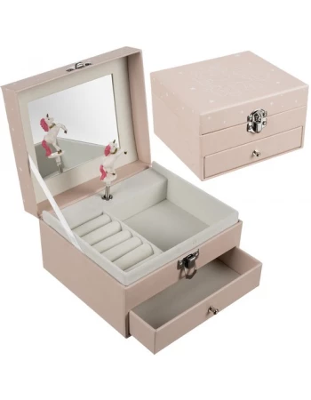 Jewelry box, with unicorn music box