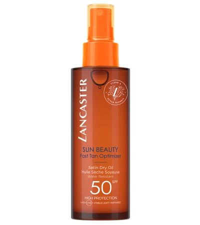 LANCASTER Sun Beauty Fast Tan Optimizer Satin Dry Oil SPF50 150 ml