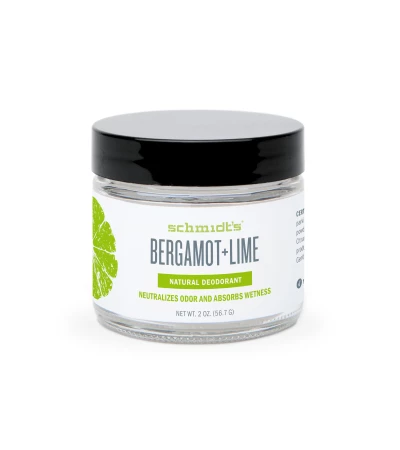 Natural Deodorant Bergamot Lime Schmidt's Naturals