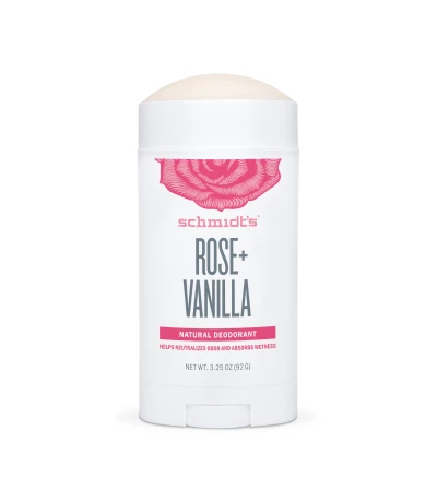 Natural Deodorant Rose Vanilla Schmidt's Naturals