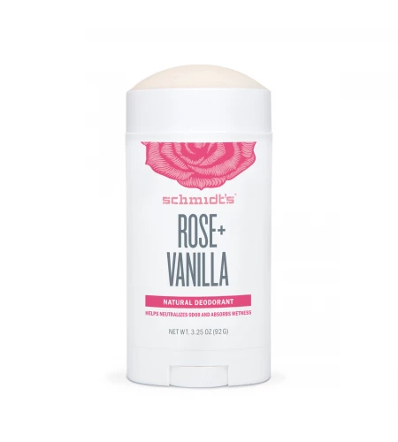 Natural Deodorant Rose Vanilla Schm ...