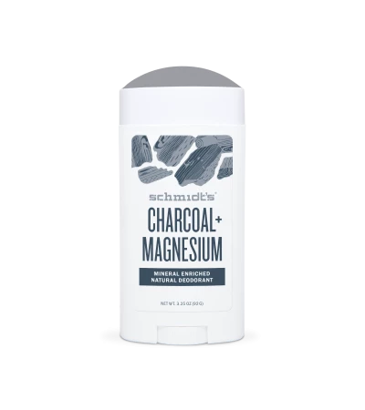 Natural Deodorant Charcoal Magnesium Schmidt's Naturals